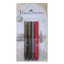 Wine Glass Marker Pen with Non Toxic and Eraseable